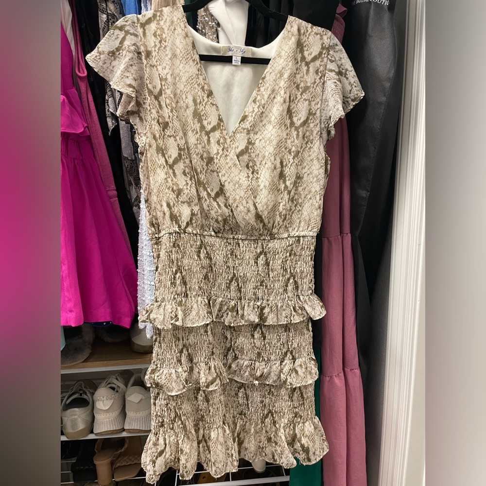 Snakeskin Dress